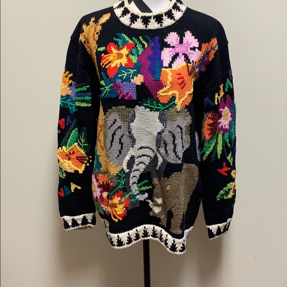 African themed sweater